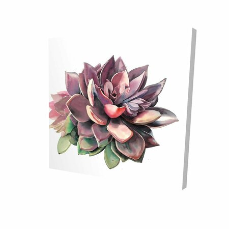 FONDO 16 x 16 in. Succulent-Print on Canvas FO2790320